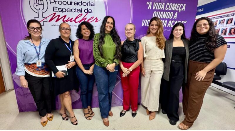 Procuradoria Especial da Mulher da ALBA estrutura proposta de parceria com Serviço Viver