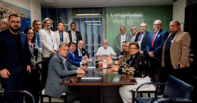 Em reunião com o líder do governo no Senado, UPB reforça em Brasília defesa da redução do INSS para aliviar contas dos municípios