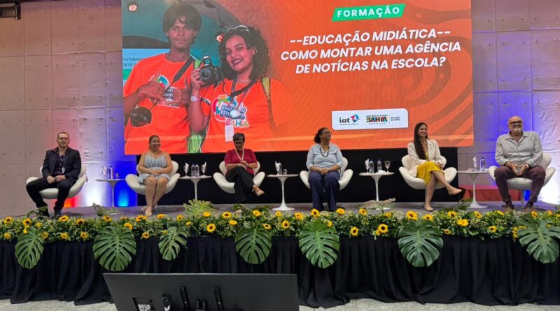 Formação fortalece educação midiática e amplia agências de notícias nas escolas da Bahia