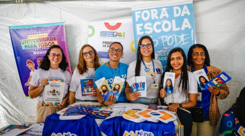 Parceria dos governos federal e estadual leva serviços essenciais à população de Salvador