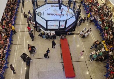 Shopping vira arena de MMA e recebe evento gratuito neste fim de semana em Lauro de Freitas 