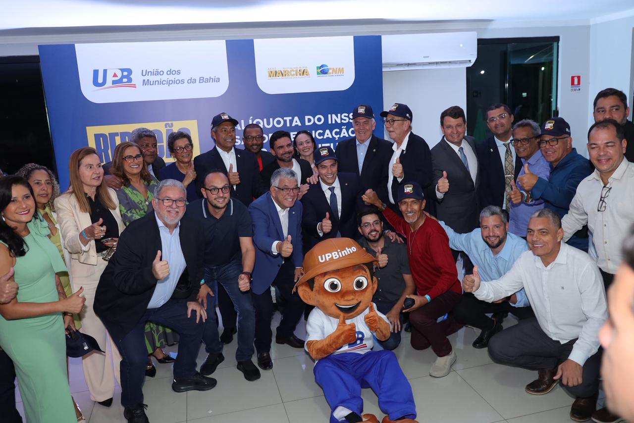 UPB reúne bancada baiana e prefeitos em Brasília pela redução do INSS das prefeituras