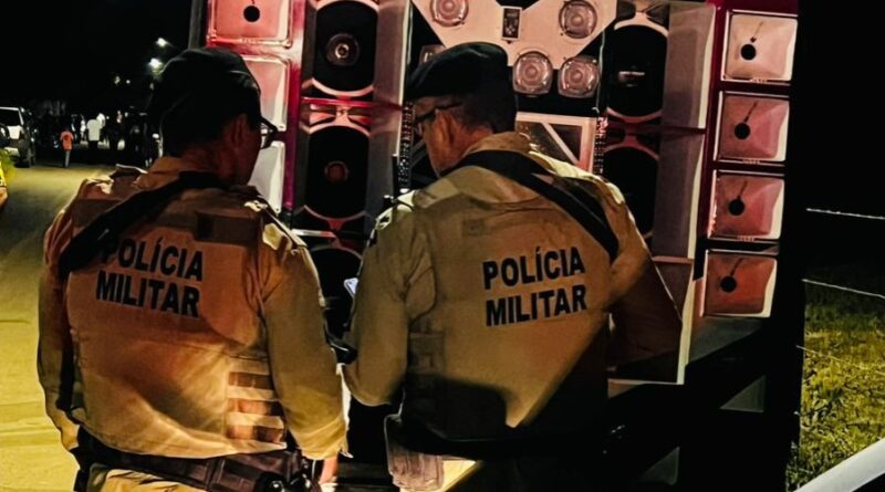 PM realiza Operação Combate ao Paredão na cidade de Barreiras