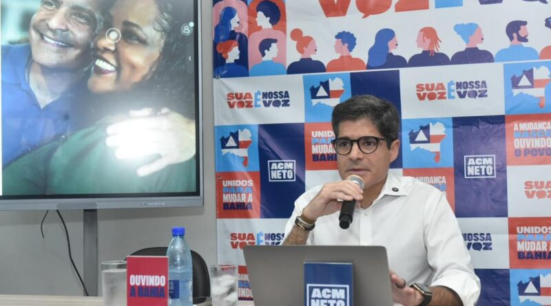 ACM Neto lança “Sua Voz É Nossa Voz”, movimento de escuta e participação popular pela Bahia