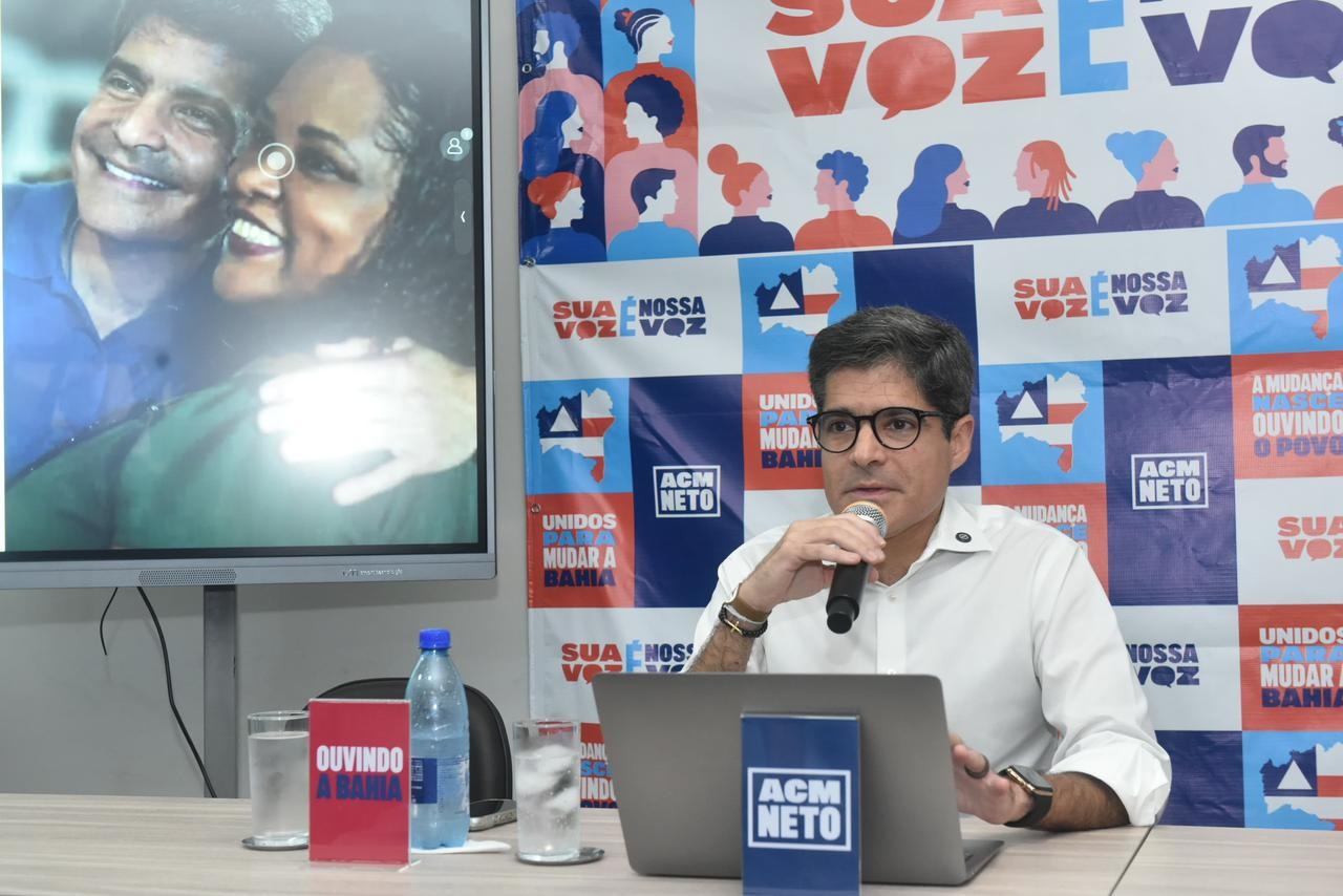 ACM Neto lança “Sua Voz É Nossa Voz”, movimento de escuta e participação popular pela Bahia