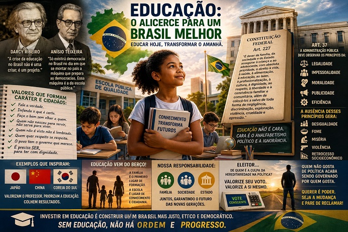 MESTRES DA EDUCAÇÃO ALERTARAM O BRASIL — E NÓS IGNORAMOS?