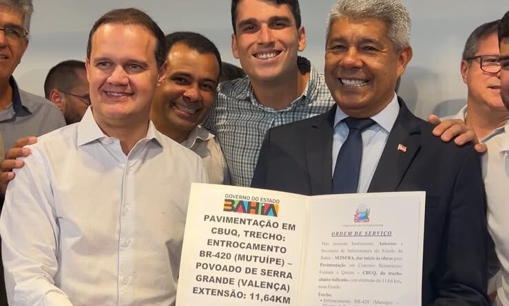 Júlio Pinheiro destaca compromisso de Jerônimo com o desenvolvimento dos municípios baianos