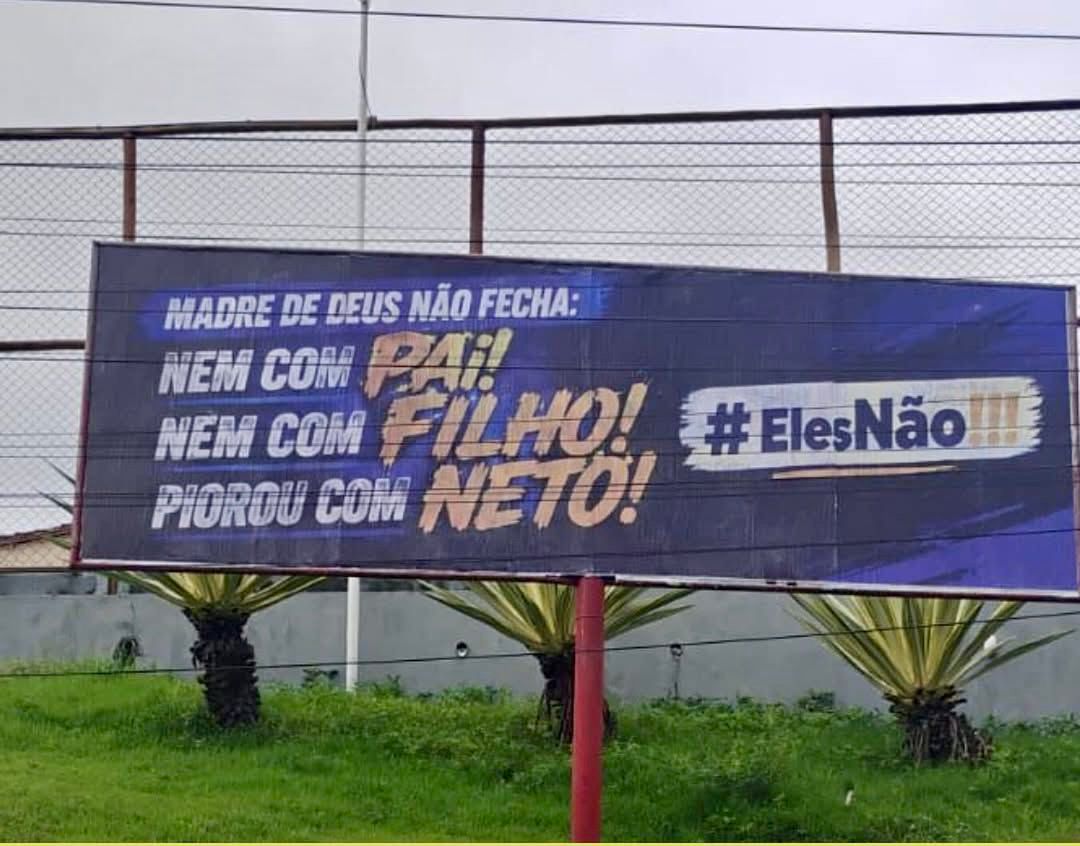 Em Madre de Deus, moradores associam ACM Neto à família Bolsonaro: “Nem com pai, nem com filho, piorou com Neto!”