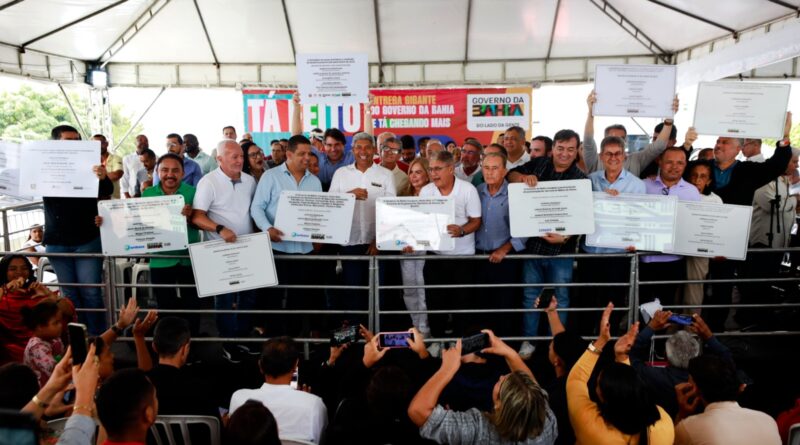 Senhor do Bonfim recebe pacote de investimentos em infraestrutura, saneamento e agricultura familiar