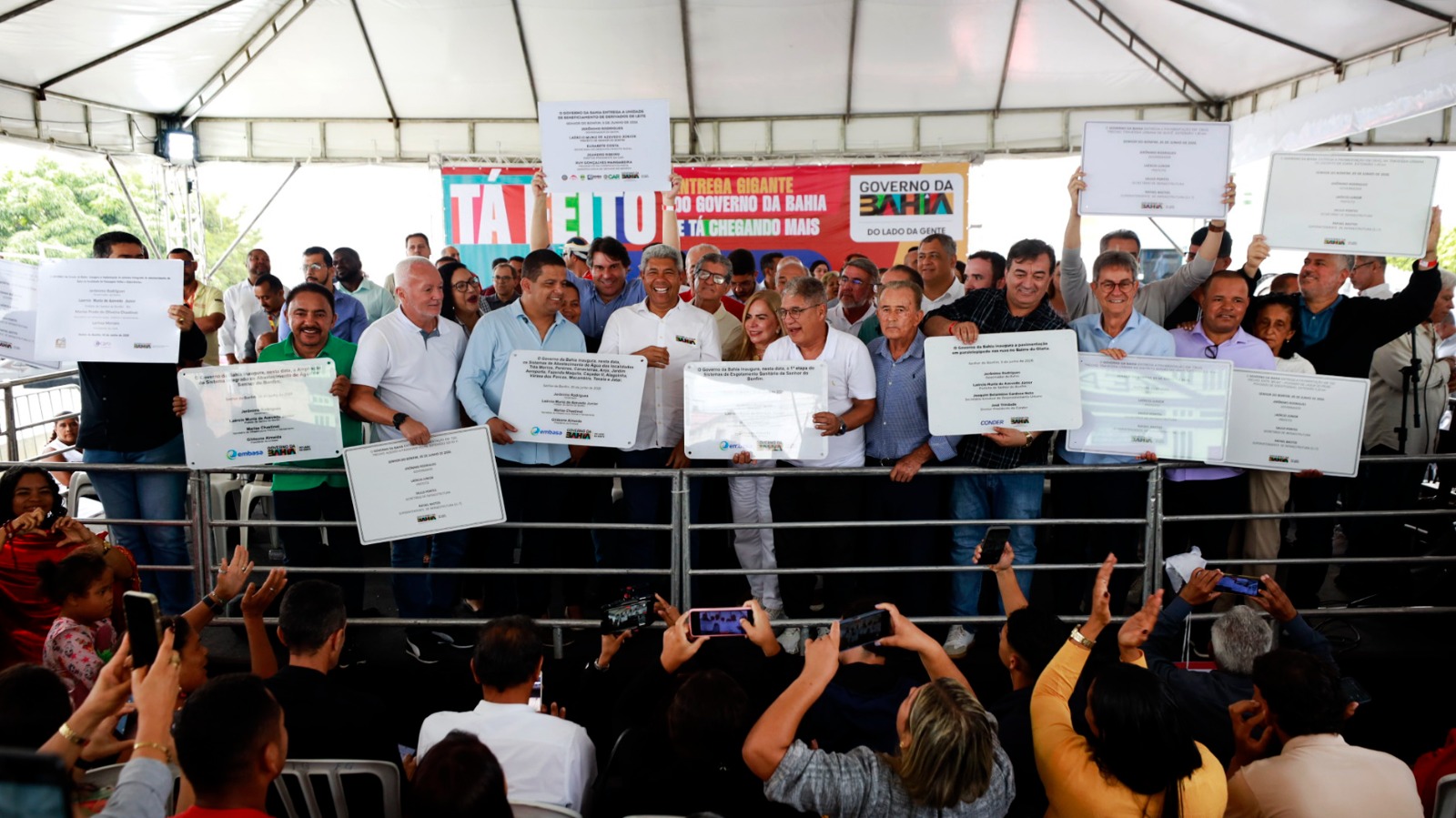 Senhor do Bonfim recebe pacote de investimentos em infraestrutura, saneamento e agricultura familiar