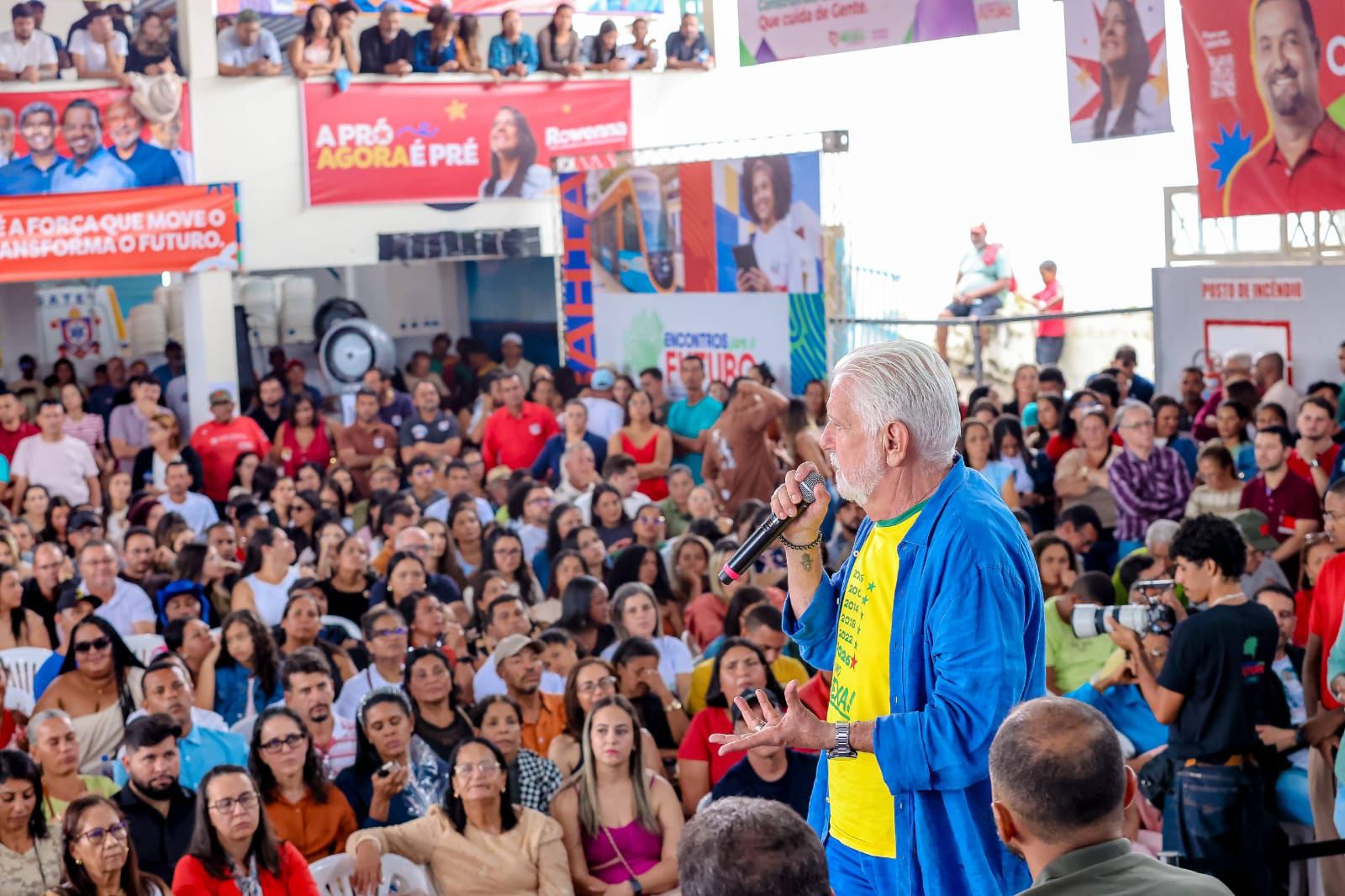 “Quero ganhar a eleição, mas não quero humilhar ninguém”, afirma Wagner no PGP de Ipirá
