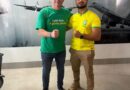 Capitão Alden recepciona Flávio Bolsonaro em solo baiano