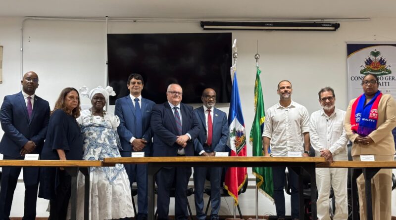 Consulado do Haiti aprofunda união e laços culturais com o Brasil em ato diplomático