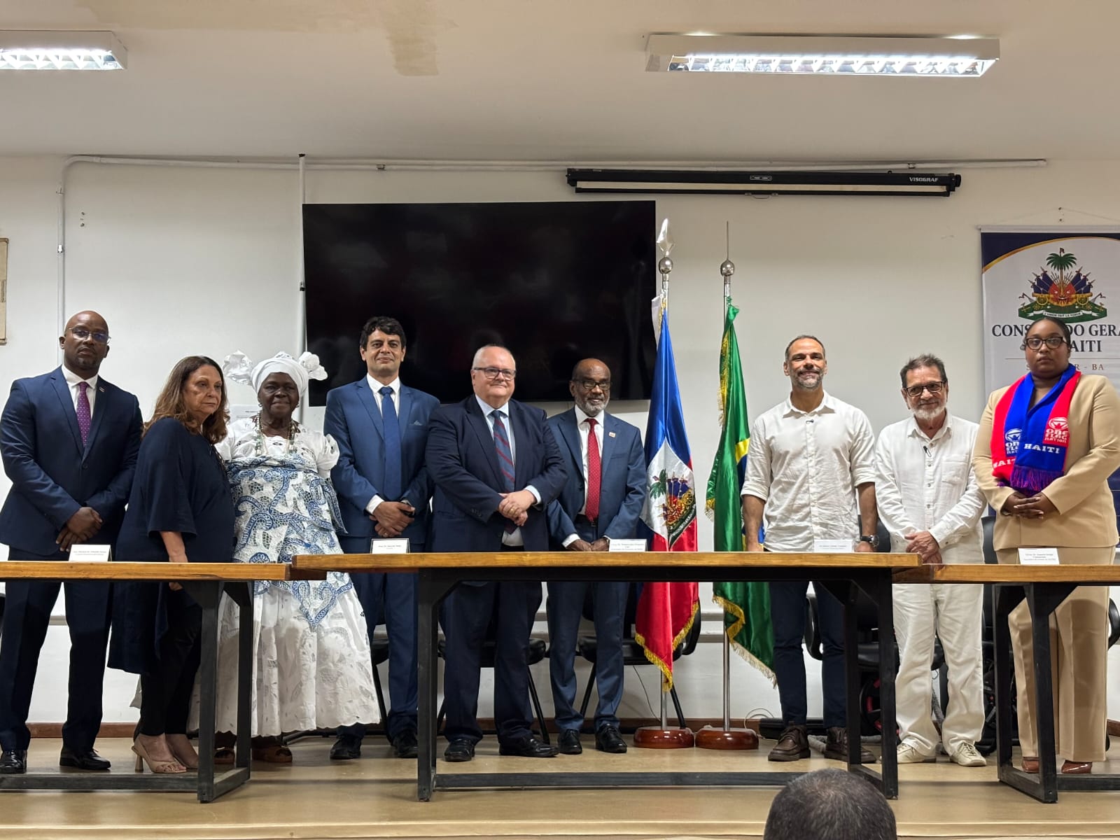 Consulado do Haiti aprofunda união e laços culturais com o Brasil em ato diplomático