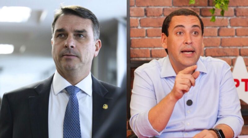 “Figurino de ‘moderno e moderado’ não cabe em Flávio Bolsonaro”, afirma secretário do PT