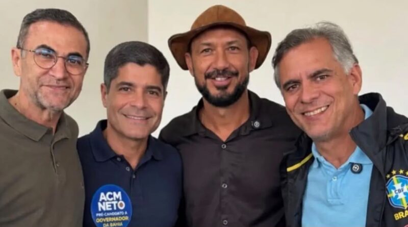 Manipulação de foto ao lado de prefeito que apoia Jerônimo pega mal para ACM Neto