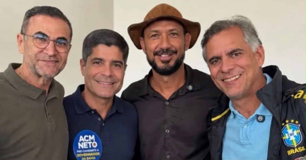 Manipulação de foto ao lado de prefeito que apoia Jerônimo pega mal para ACM Neto