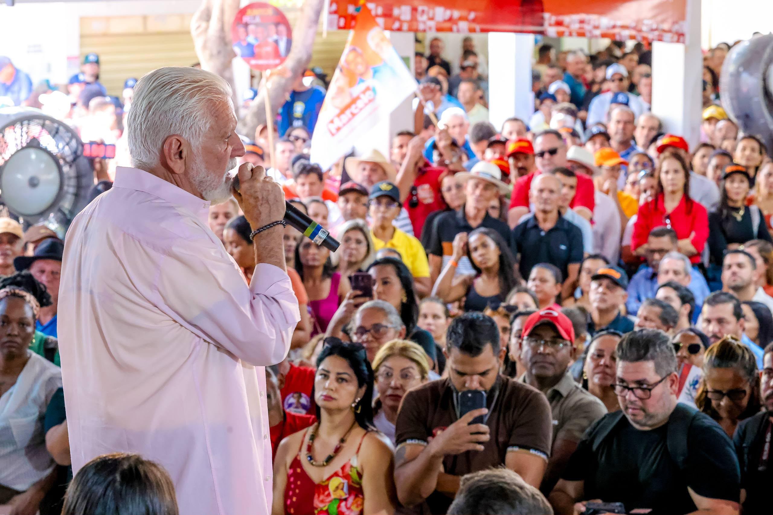 Wagner enaltece transformação do Oeste baiano e ressalta confiança no “Hexa do PT na Bahia” durante plenária do PGP em Santa Maria da Vitória