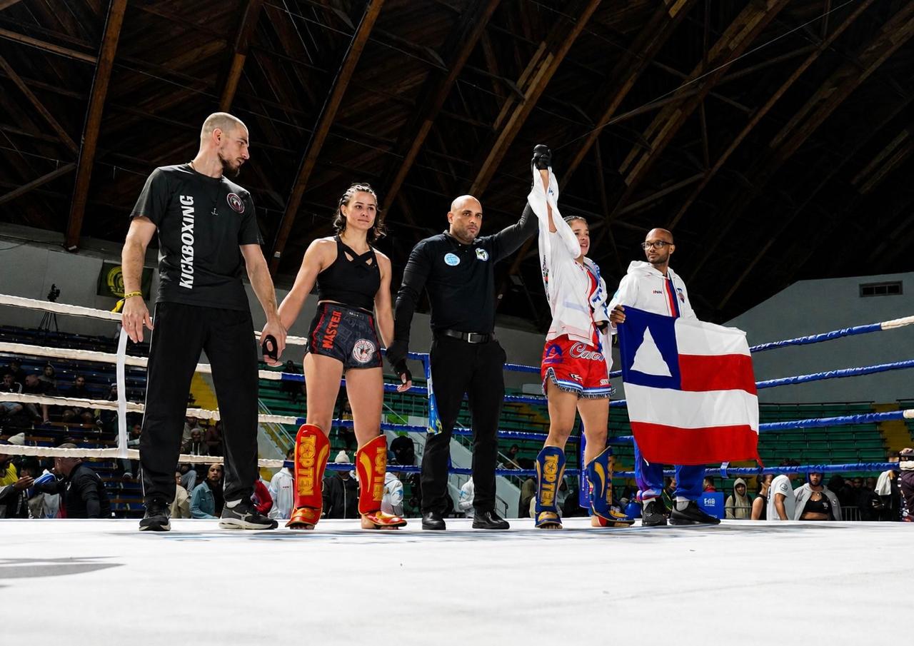Carol Sousa, apoiada pelo FazAtleta, conquista o hexacampeonato brasileiro de kickboxing e mantém invencibilidade com apoio da Sudesb