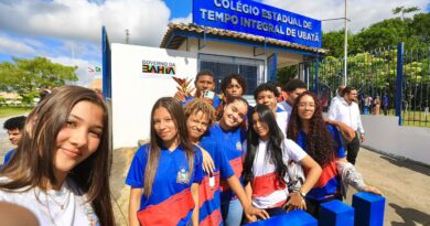 Em Ubatã, governador entrega 150ª escola reformada e ampliada desde 2023