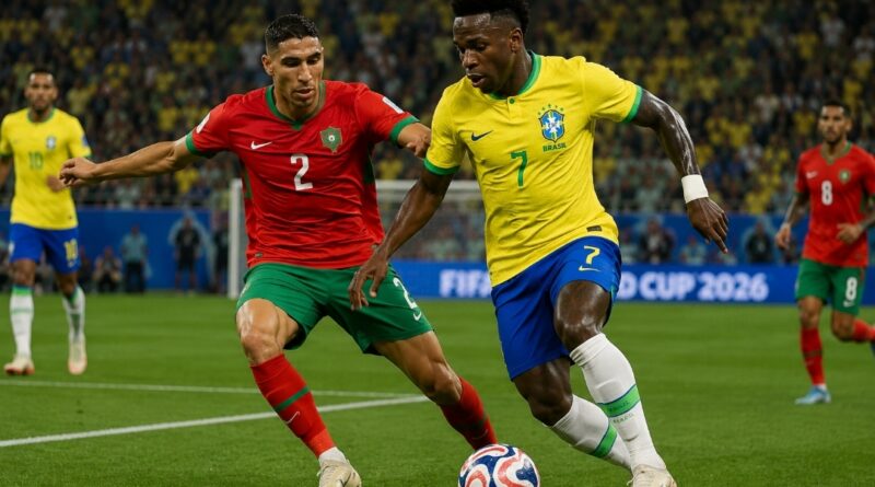 Brasil estreia com empate diante do Marrocos e mantém escrita curiosa em Copas do Mundo