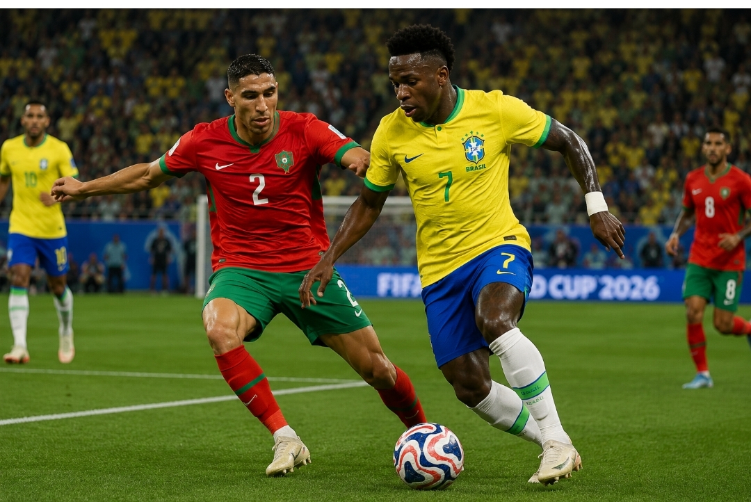 Brasil estreia com empate diante do Marrocos e mantém escrita curiosa em Copas do Mundo