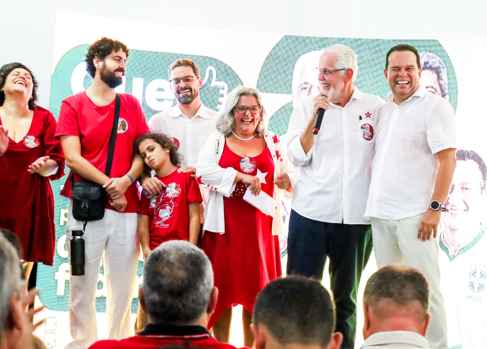 Solla reúne autoridades, lideranças e militância no lançamento da pré-candidatura a deputado federal