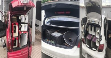 PM apreende veículos com som automotivo em festa paredão em Valéria