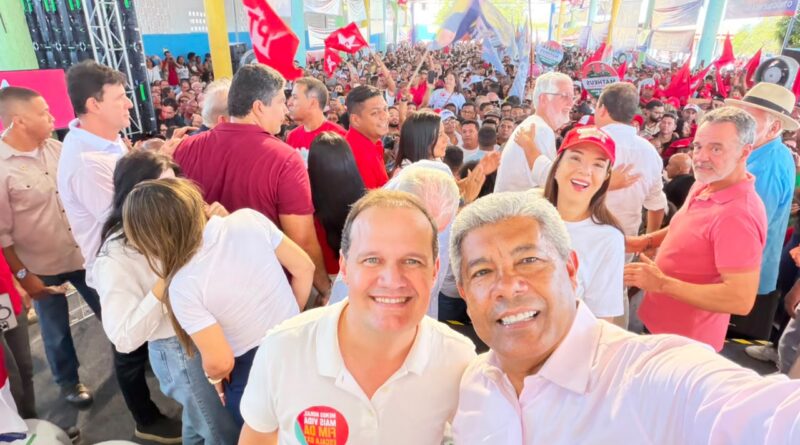 Júlio destaca investimentos de Jerônimo no Piemonte do Paraguaçu: “Combina ritmo intenso de trabalho com importante olhar para o social”