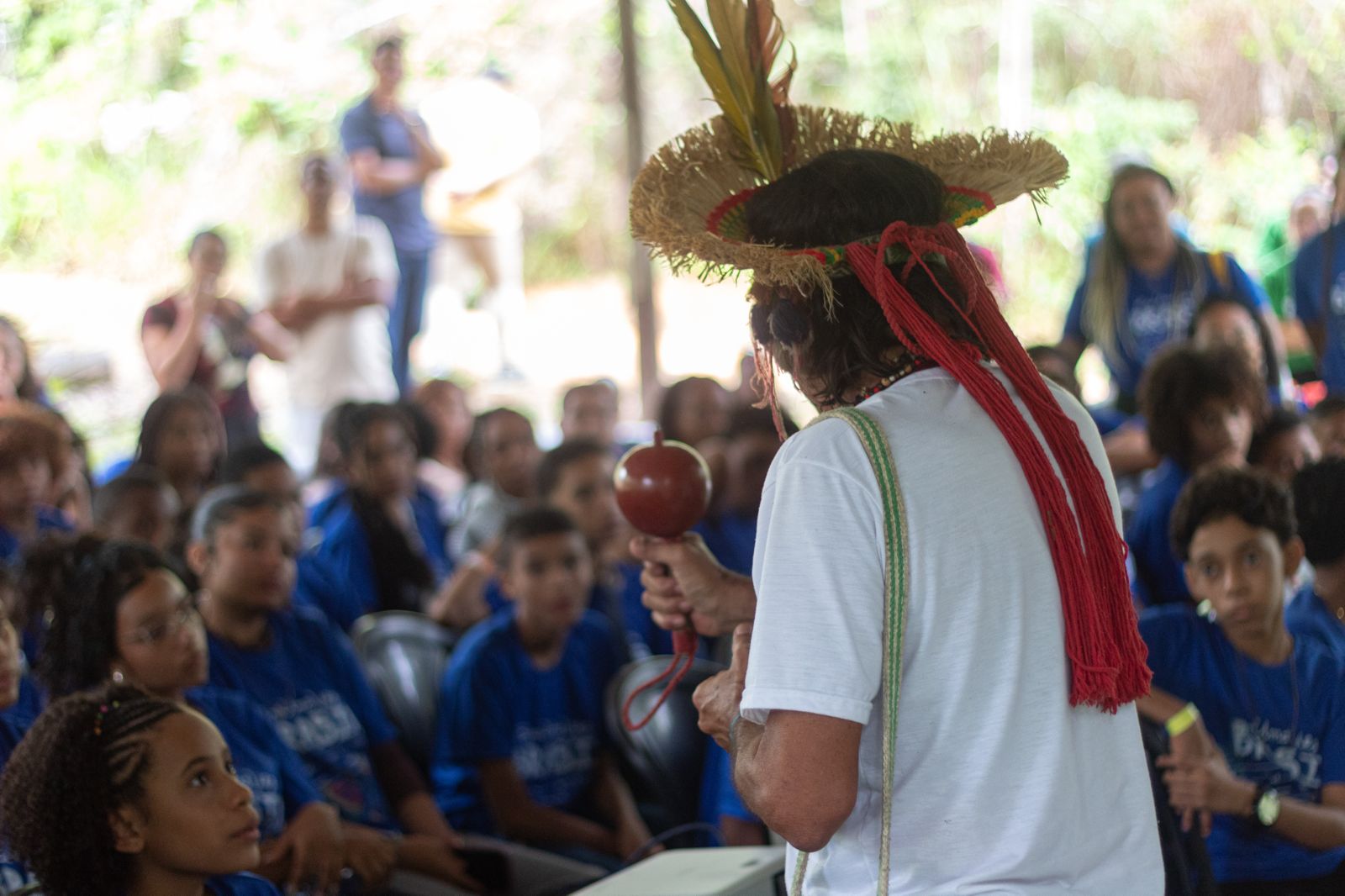 2 de Julho inspira imersão de estudantes da rede pública de Jacobina em quilombo e aldeia indígena