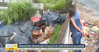 “Salvador está abandonada”, afirma Robinson Almeida após TV de ACM Neto revelar descaso com os cemitérios públicos municipais