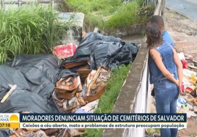 “Salvador está abandonada”, afirma Robinson Almeida após TV de ACM Neto revelar descaso com os cemitérios públicos municipais