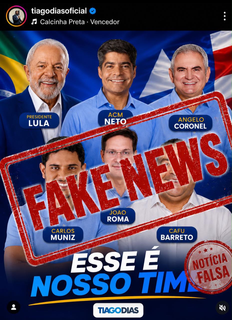 Bobô denuncia uso indevido da imagem de Lula por aliados de ACM Neto