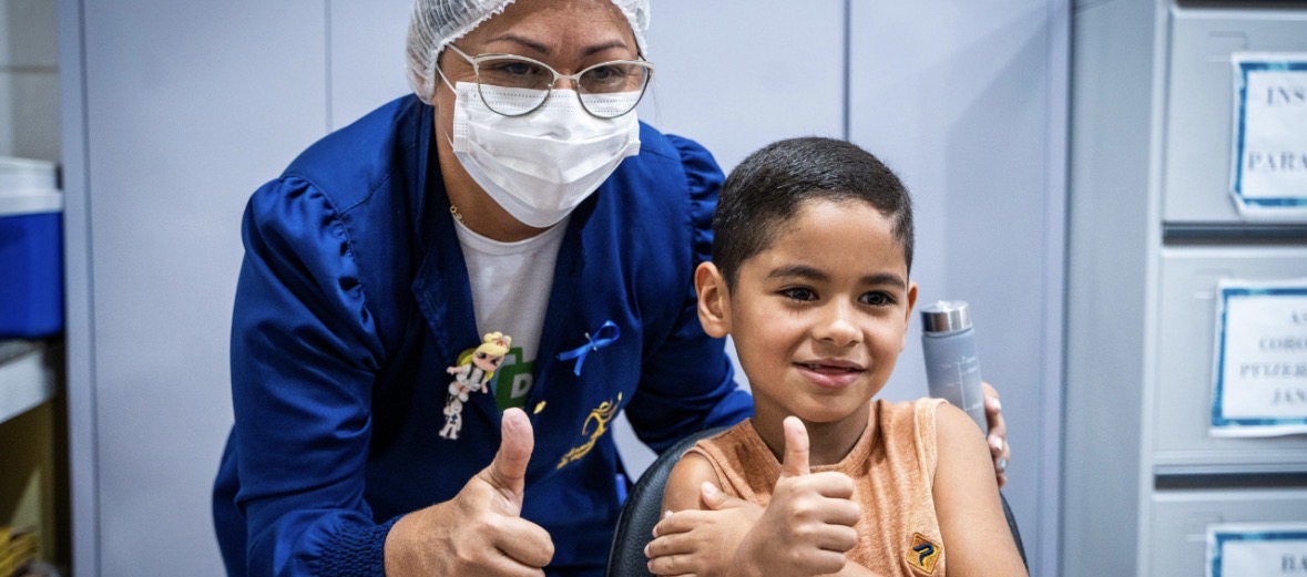 Relatório da OMS e do Unicef mostra aumento da vacinação infantil no Brasil