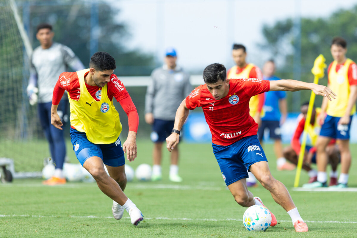 Bahia inicia preparação para enfrentar o Fluminense pelo Brasileirão