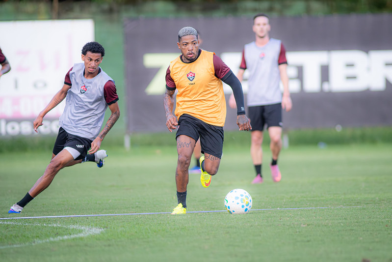 Vitória intensifica preparação para encarar o Vasco no Barradão