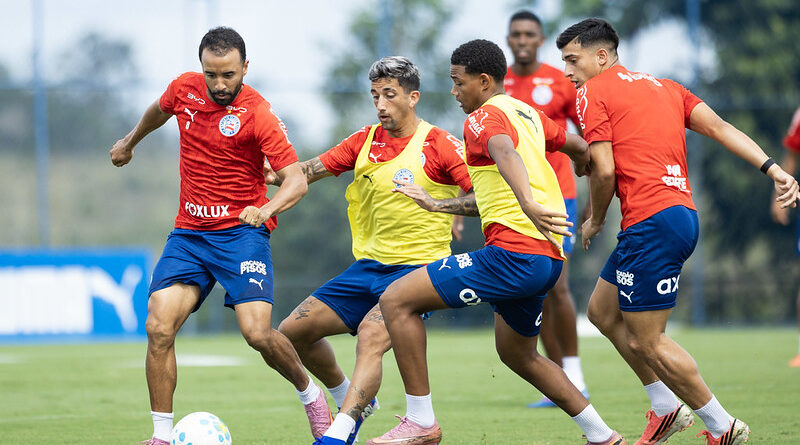 Bahia inicia preparação para duelo contra a Chapecoense pelo Brasileirão
