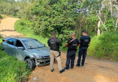 Veículo roubado é recuperado em Porto Seguro