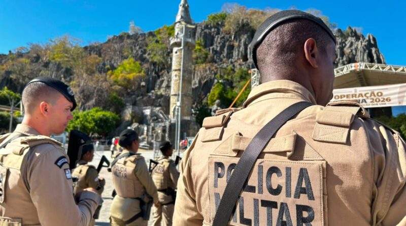Operação Romaria amplia proteção para fiéis que visitam o Santuário de Bom Jesus da Lapa
