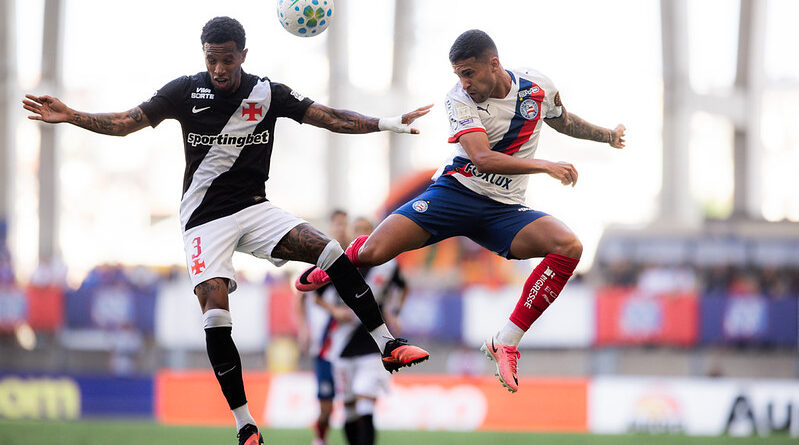 Bahia empata sem gols com o Vasco e chega ao quarto jogo seguido sem vencer no Brasileirão
