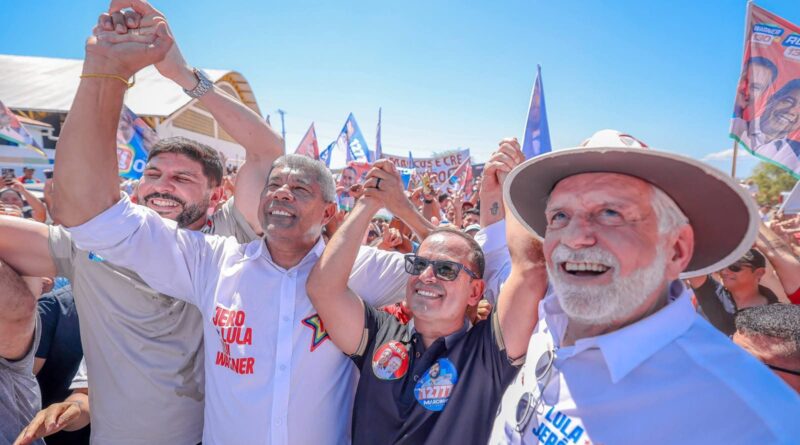 Em agenda na Bacia do Paramirim, Jaques Wagner destaca investimentos de governos petistas na Bahia