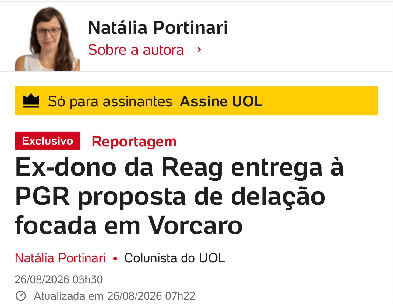 Novas revelações reforçam ligação de ACM Neto com grupo de Vorcaro, diz Rosemberg