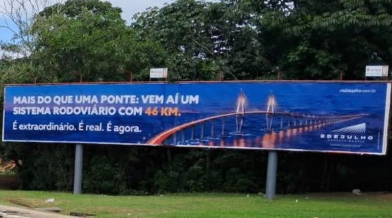 Robinson denuncia censura de publicidade da ponte em empresas ligadas à família de ACM Neto