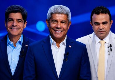 Primeiro debate pelo governo da Bahia tem embates entre ACM Neto, Jerônimo e Ronaldo Mansur