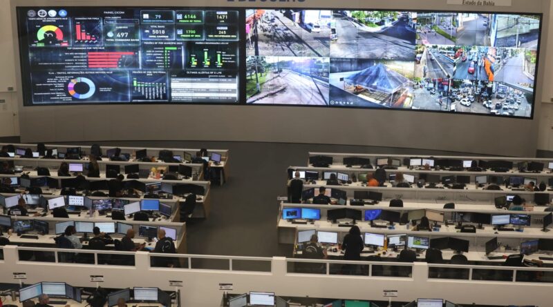 SSP lança plataforma para integrar câmeras de empresas e residências ao sistema de segurança da Bahia