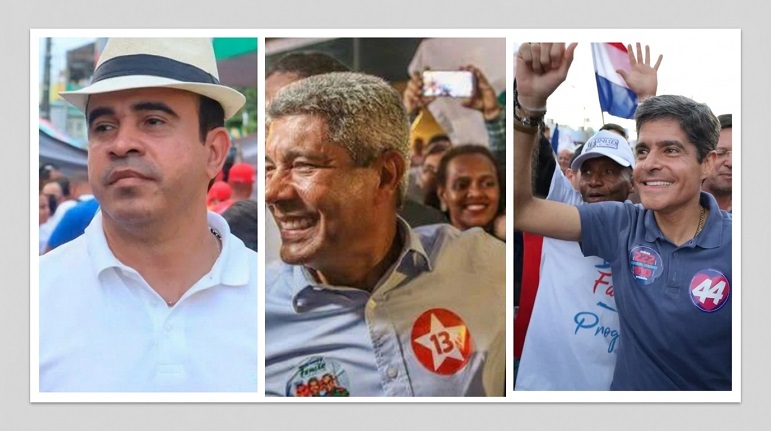 Candidatos ao governo da Bahia cumprem agendas de campanha nesta terça-feira