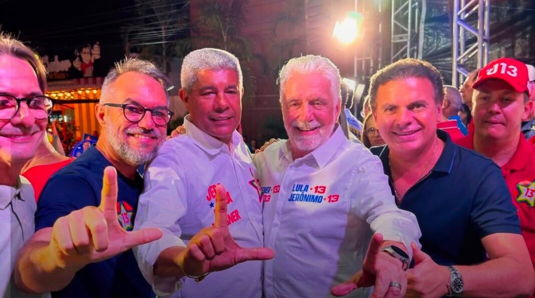 Deputado do PL declara apoio à reeleição de Jerônimo Rodrigues na Bahia