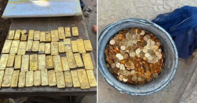 Pedreiros encontram tesouro de R$ 54 milhões escondido em parede de casa