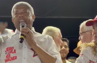 Jerônimo diz que acionou jurídico por uso de mulheres nuas em ato de ACM: “Corpo não pode ser exposto em troca de voto”