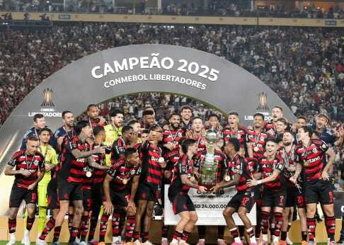 Flamengo é indicado ao prêmio de melhor clube do ano no Bola de Ouro 2026